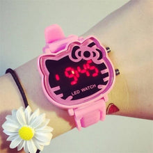 Load image into Gallery viewer, Hello Kitty Watch Women Casual LED Digital Watches