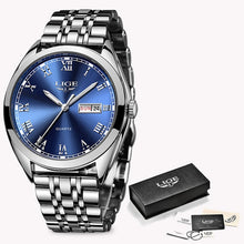 Load image into Gallery viewer, Relogio Masculino 2019 LIGE Watches Men Automatic Week Waterproof
