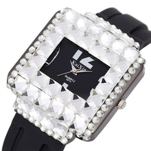 Load image into Gallery viewer, Luxury New Fashion Silicone Full Diamond Quartz