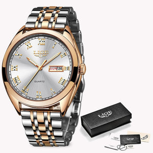 Relojes Hombre LIGE Brand Men Watches Automatic Mechanical Watch Tourbillon Retro Wristwatch