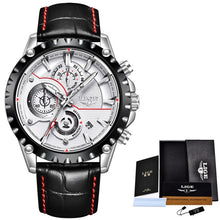 Load image into Gallery viewer, 2019 LIGE New Fashion Sport Men Watches Waterproof Date Chronograph