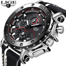 Load image into Gallery viewer, 2019 LIGE New Mens Watches Dial Military Army Waterproof Business Watch Men
